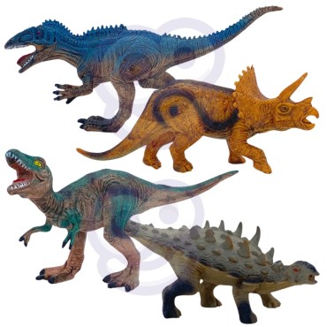 WOOPIE XL dydžio dinozaurų figūrėlių rinkinys + kilimėlis