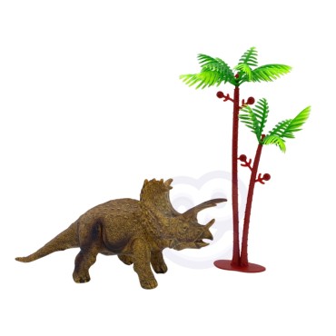 WOOPIE dinozaurų figūrėlių rinkinys 16 vnt. + Kilimėlis + Dėklas