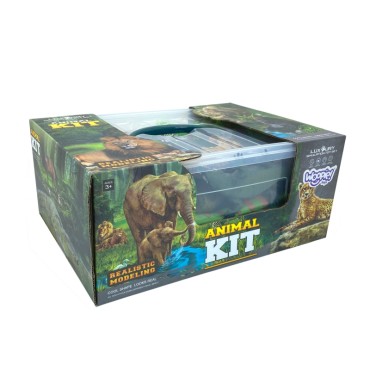 WOOPIE Set Safari Figūros + Kilimėlis 24 vnt.