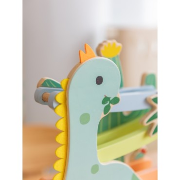 CLASSIC WORLD Spalvingas slidžių dinozaurų takelis 5 vnt.