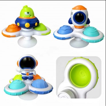 WOOPIE BABY Space Spinner Pop-it sensorinis žaislas Keičiamas 3 vnt.