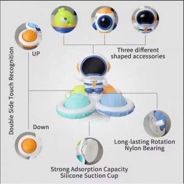 WOOPIE BABY Space Spinner Pop-it sensorinis žaislas Keičiamas 3 vnt.