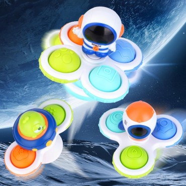 WOOPIE BABY Space Spinner Pop-it sensorinis žaislas Keičiamas 3 vnt.