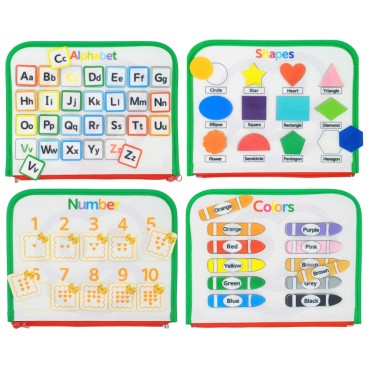 WOOPIE mokomoji knyga Montessori lagaminas - Kalėdinis leidimas