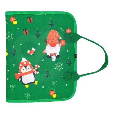 WOOPIE mokomoji knyga Montessori lagaminas - Kalėdinis leidimas