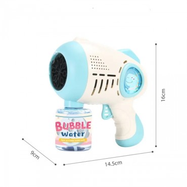 WOOPIE Dino Blue muilo burbulo pistoletas