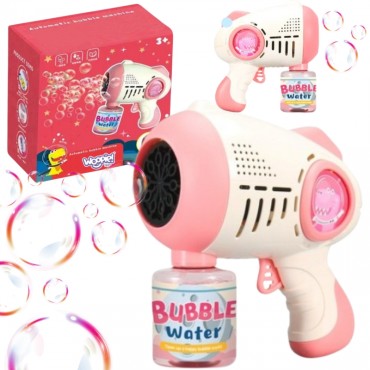 WOOPIE Dino Bubble Gun Rožinė