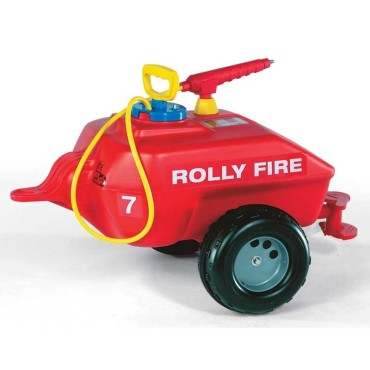 Rolly Toys rollyTrailer Priekaba Cisterna traktoriui Ugniagesiai 5l