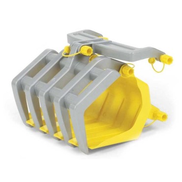 Rolly Toys traktoriaus kaušo griebtuvas medienai krauti