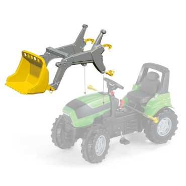 Rolly Toys didelis kaušas, skirtas Trakotra jaunesniajam ekskavatoriui 3–8 metams