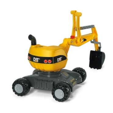 Rolly Toys RollyDigger CAT – besisukantis ekskavatorius geltona