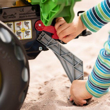 John Deere RollyBackhoe – Rolly Toys ekskavatorius su pritvirtintu kaušu