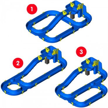 BIG Waterplay Niagara Water Track 41 vnt.