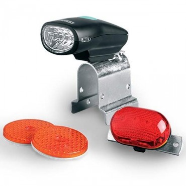 BERG LED gokarto žibintų komplektas + atšvaitai