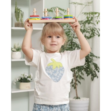 VIGA Medinės kaladėlės su Montessori formos rūšiuotoju