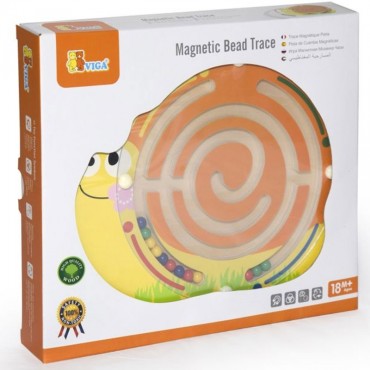 Viga Magnetic Maze Medinis žaidimas Śimak