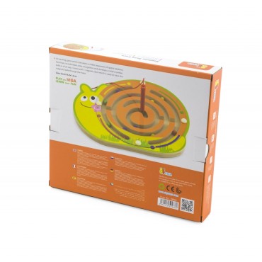 Viga Magnetic Maze Medinis žaidimas Śimak