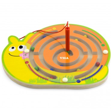 Viga Magnetic Maze Medinis žaidimas Śimak