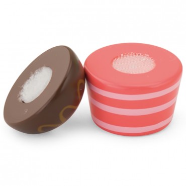 Viga Wooden Cookies Cupcakes 4 vnt