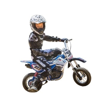 INJUSA Cross maitinamas 24V akumuliatoriumi, pripučiami ratai