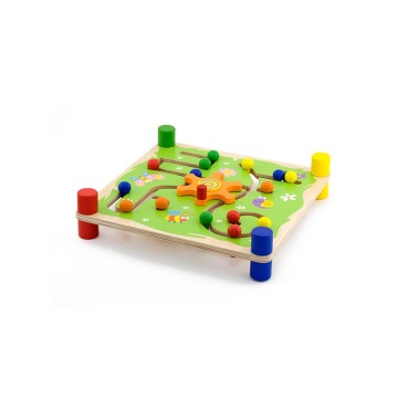 VIGA Wooden edukacinis žaidimas Sekite ir sekite Montessori