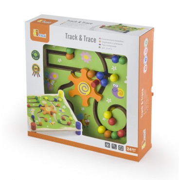 VIGA Wooden edukacinis žaidimas Sekite ir sekite Montessori