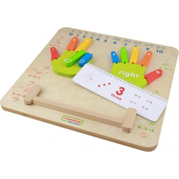 MASTERKIDZ mokosi skaičiuoti Flex Montessori sienos jutimo lentą