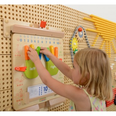 MASTERKIDZ mokosi skaičiuoti Flex Montessori sienos jutimo lentą