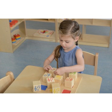 Medinis sensorinis rūšiuotojas, jungiantis garsus Masterkidz Montessori