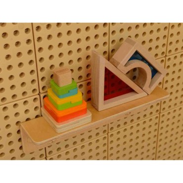 MASTERKIDZ aksesuarų lentyna 40 cm - STEM mokslo ir kūrybos lenta