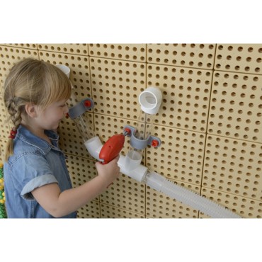 MASTERKIDZ įrankių rinkinys su atsuktuvu 8 elementai mokslinei ir kūrybingai STEM lentai