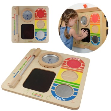 MASTERKIDZ Temperature Science Wall edukacinė Flex lenta