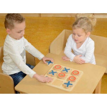 MASTERKIDZ Tic Tac Toe medinis žaidimas vaikams Loginis galvosūkis