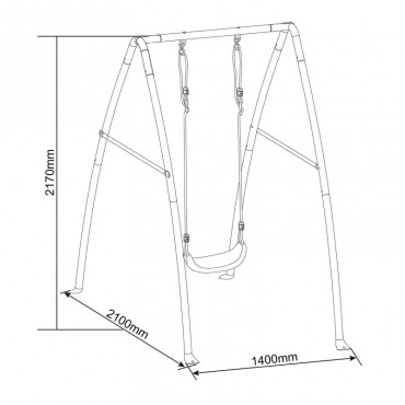 Single Metal Axi Swing