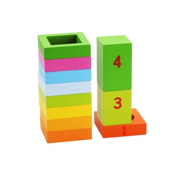 CLASSIC WORLD galvosūkių mokymosi formų ir skaičiavimo 5in1 Domino rūšiuotojas MONTESSORI 28 vnt.