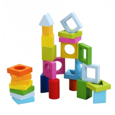 CLASSIC WORLD galvosūkių mokymosi formų ir skaičiavimo 5in1 Domino rūšiuotojas MONTESSORI 28 vnt.