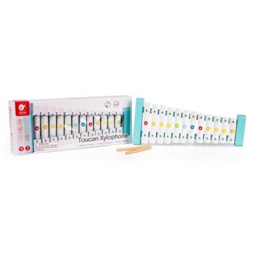 CLASSIC WORLD mediniai ksilofono cimbolai 12 tonų + 2 lazdos