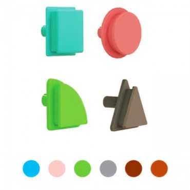 MASTERKIDZ Geometric Board Elements 256 vnt