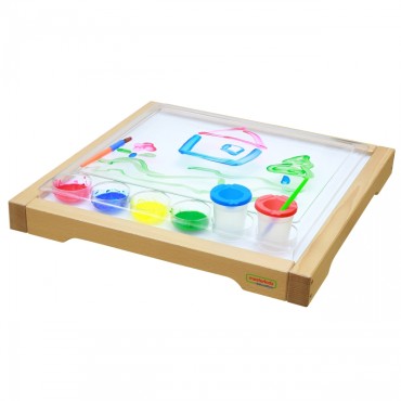 MASTERKIDZ aikštės Montessori tapybos padėklas