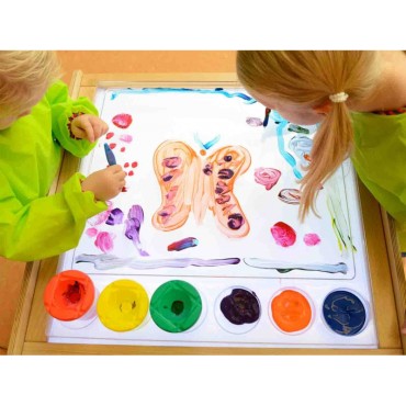 MASTERKIDZ aikštės Montessori tapybos padėklas