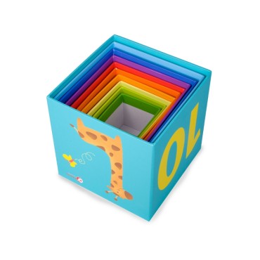 CLASSIC WORLD Magic Box Blocks Puzzle Tower Box lavinantis žaislas