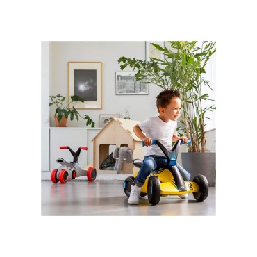 BERG GO² Sparx Yellow Gokart 2in1 važiavimas pedalu