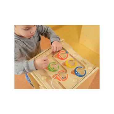 MASTERKIDZ magnetinis labirintas spalvų rūšiuotojas EDU