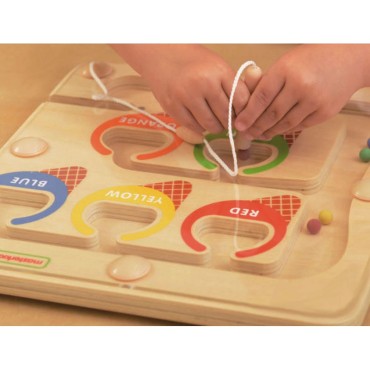 MASTERKIDZ magnetinis labirintas spalvų rūšiuotojas EDU