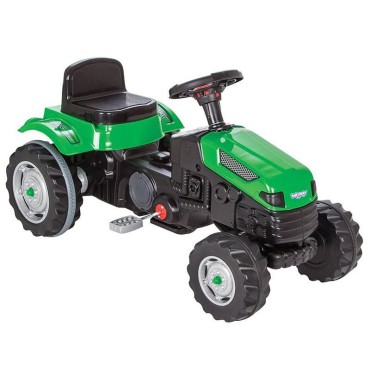 WOOPIE Farmer GoTrac pedalinis traktorius su tyliais ratais