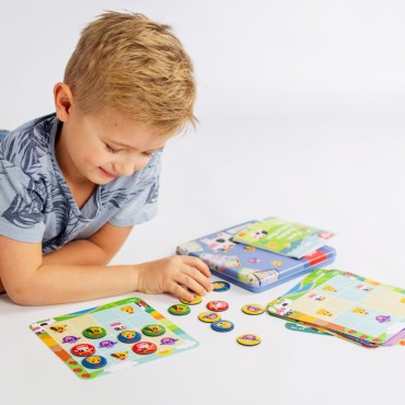 TOOKY TOY Sudoku žaidimo vaikams fermos versija