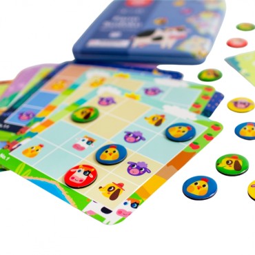 TOOKY TOY Sudoku žaidimo vaikams fermos versija