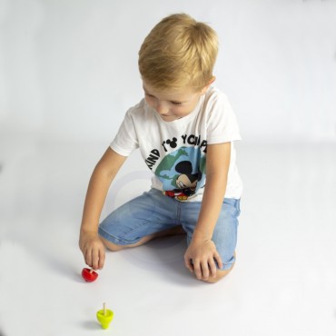 TOOKY TOY Arkadinių žaidimų baikerių rinkinys JoJo Spinning Top Elephant 46 vnt.