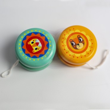 TOOKY TOY Arkadinių žaidimų baikerių rinkinys JoJo Spinning Top Elephant 46 vnt.