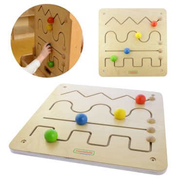 MASTERKIDZ Montessori Fine Motor Sliding Board